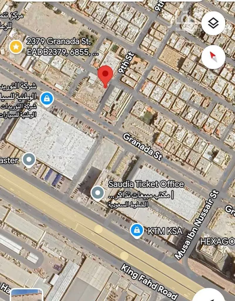 أرض للبيع في شارع مروان بن معاوية, حي الراكة الجنوبية, مدينة الخبر, المنطقة الشرقية