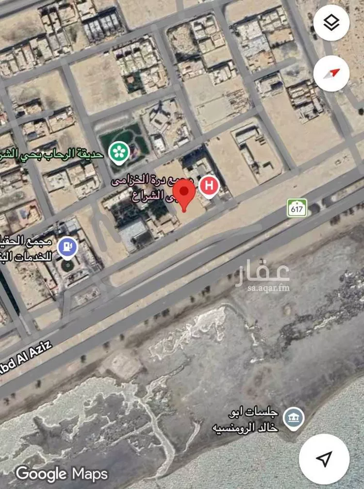 أرض للبيع في شارع الملك فهد ابن عبدالعزيز , حي الشراع, مدينة الخبر, المنطقة الشرقية صورة 2