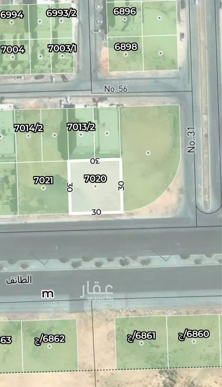 أرض للبيع في شارع الطائف, حي ظهرة لبن, مدينة الرياض, منطقة الرياض صورة 2