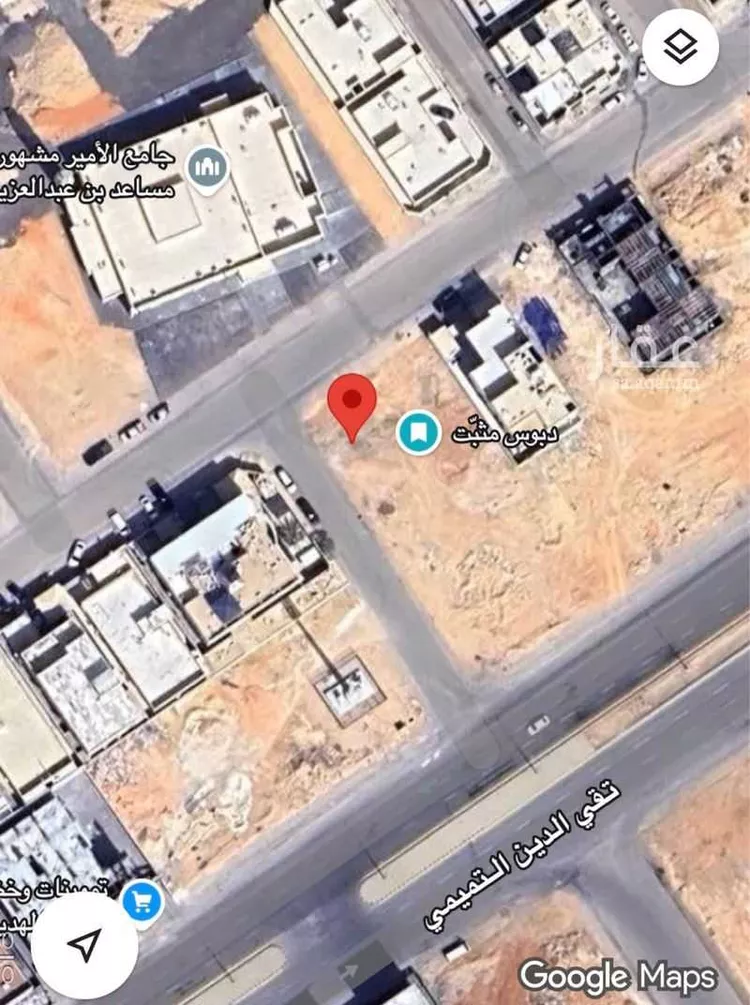 أرض للبيع في شارع أحمد بن عبدالمعطي, حي المهدية, مدينة الرياض, منطقة الرياض صورة 5