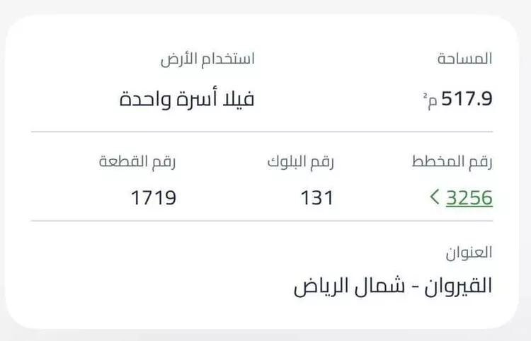 أرض للبيع في شارع عبدالملك الفهري, حي القيروان, مدينة الرياض, منطقة الرياض صورة 3