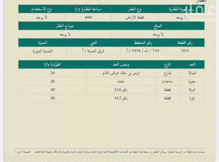 أرض للبيع في شارع اوس ابن خالد, حي العاقول, مدينة المدينة المنورة, منطقة المدينة المنورة