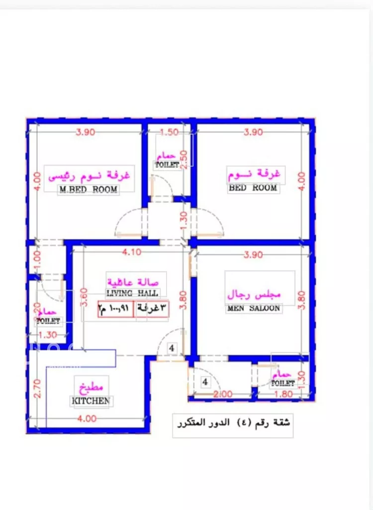 شقة للبيع في شارع أبي القاسم الأنصاري, حي الربوة, مدينة جدة, منطقة مكة المكرمة