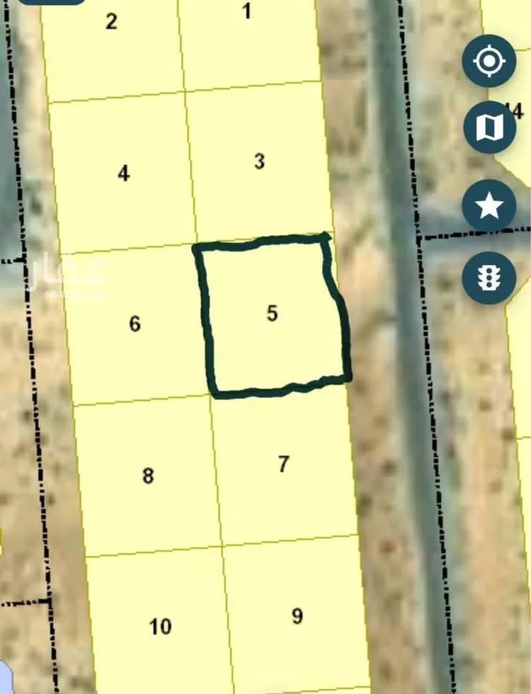 أرض للبيع في شارع حي ج24 70 ، الراجحة ، بقيق صورة 3