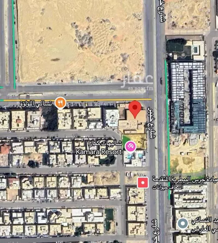أرض للبيع في شارع خيبر, حي العارض, مدينة الرياض, منطقة الرياض صورة 2