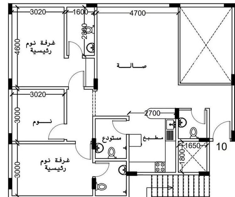 شقة للبيع في شارع خليفة العتيبي, حي القيروان, مدينة الرياض, منطقة الرياض