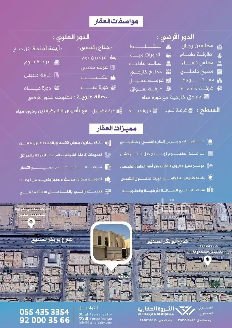 فيلا للبيع في شارع سماح, حي التعاون, مدينة الرياض, منطقة الرياض صورة 2