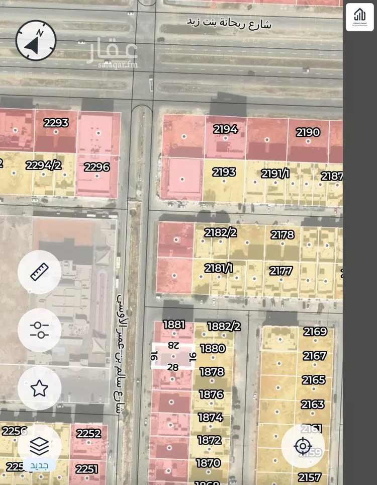 أرض للبيع في شارع سالم بن عمير الاوسي, حي العارض, مدينة الرياض, منطقة الرياض صورة 2