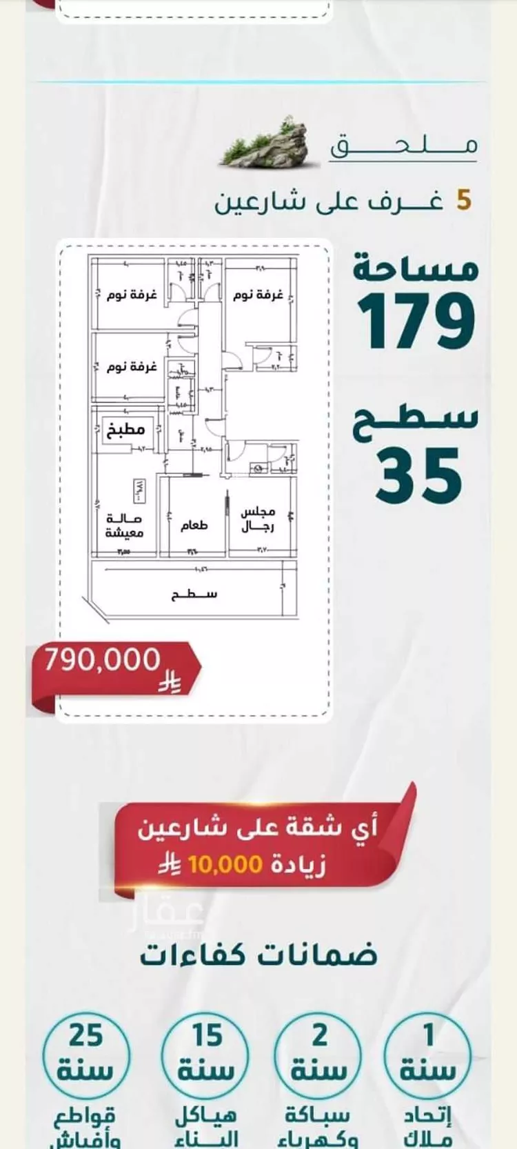 شقة للبيع في شارع عائشه ام المؤمنيين, حي الروضة, مدينة جدة, منطقة مكة المكرمة صورة 3