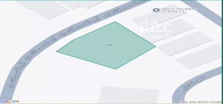 أرض للبيع في شارع أبي الحسن الأشعري, حي الياقوت, مدينة جدة, منطقة مكة المكرمة صورة 2