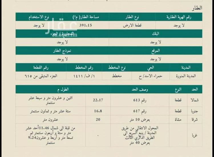 أرض للبيع في شارع فروه ابن معقل, حي ورقان, مدينة المدينة المنورة, منطقة المدينة المنورة