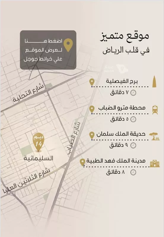 دور للبيع في شارع الأشعث الكندي, حي السليمانية, مدينة الرياض, منطقة الرياض صورة 2