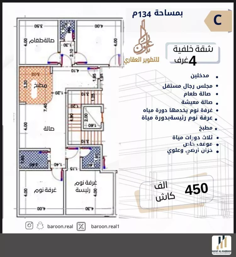 شقة للبيع في شارع طه السنوي, حي الصفاء, مدينة جدة, منطقة مكة المكرمة صورة 3