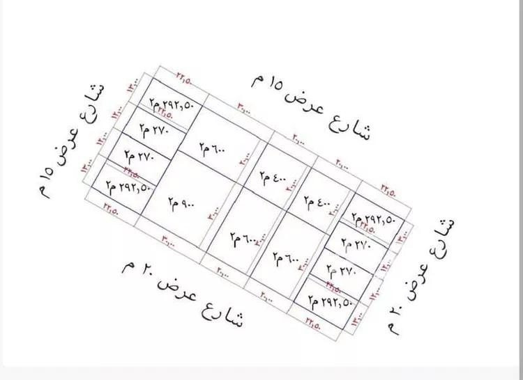 أرض للبيع في شارع تعز ، حي ديراب ، الرياض ، منطقة الرياض صورة 2