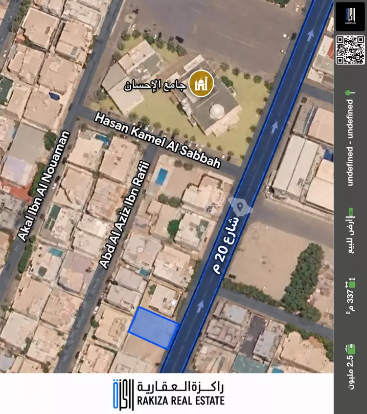 أرض للبيع في شارع زيد بن الخطاب, حي الشاطئ, مدينة جدة, منطقة مكة المكرمة