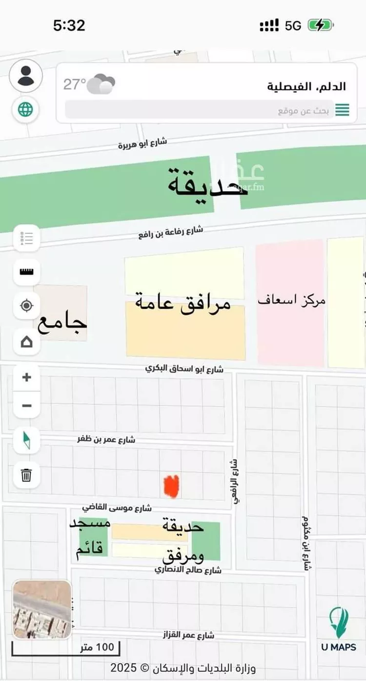 أرض للبيع في شارع 48288, حي الفيصلية, مدينة الدلم, منطقة الرياض