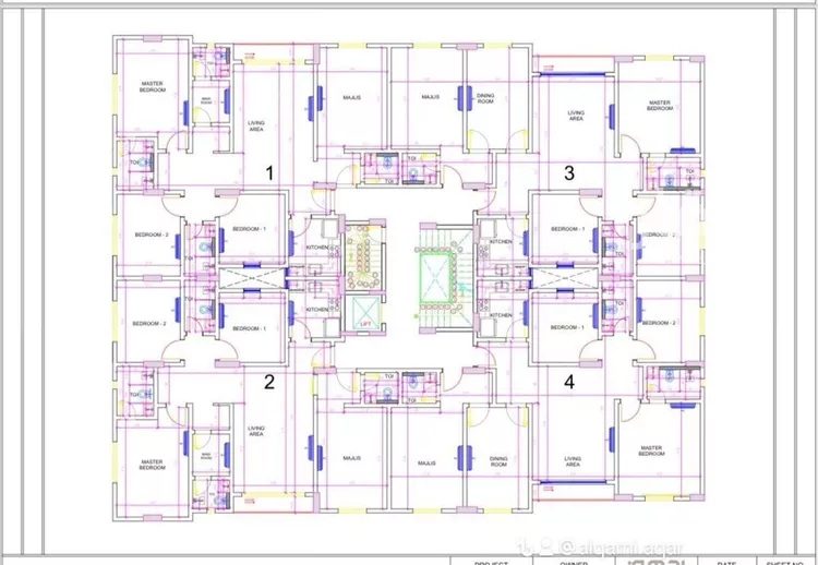 شقة للبيع في شارع النعيرية, حي الحمراء, مدينة الخبر, المنطقة الشرقية صورة 2
