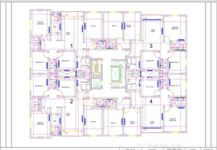 شقة للبيع في شارع النعيرية, حي الحمراء, مدينة الخبر, المنطقة الشرقية صورة 2