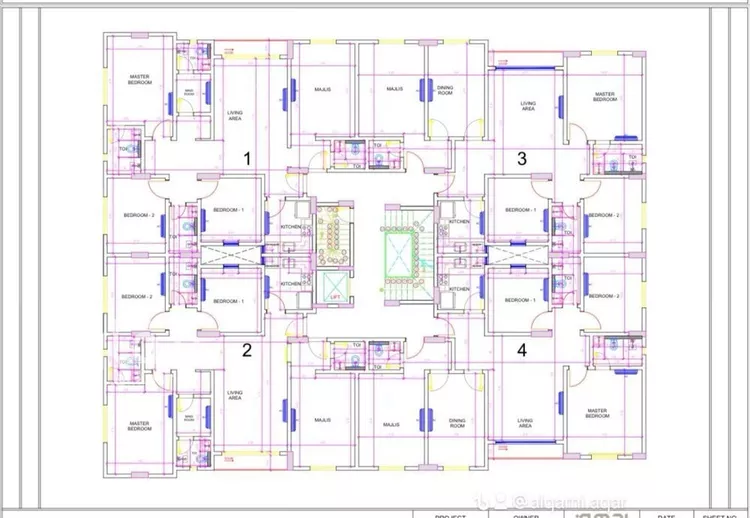 شقة للبيع في شارع النعيرية, حي الحمراء, مدينة الخبر, المنطقة الشرقية صورة 2