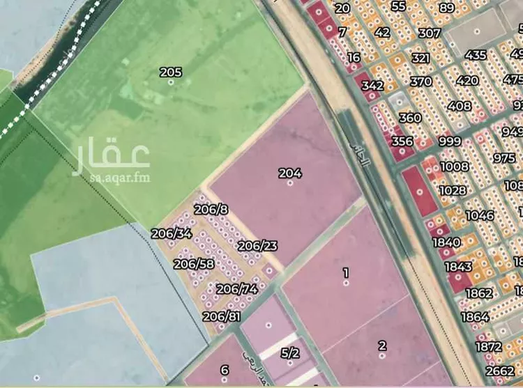 أرض للبيع في حي الغنامية, مدينة الرياض, منطقة الرياض صورة 4
