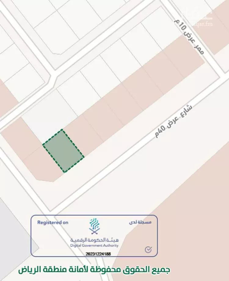 أرض للبيع في شارع طريق بورسعيد, حي الحائر, مدينة الرياض, منطقة الرياض صورة 2
