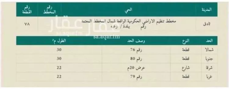 Land for Sale in Thadiq Al Janadriyah