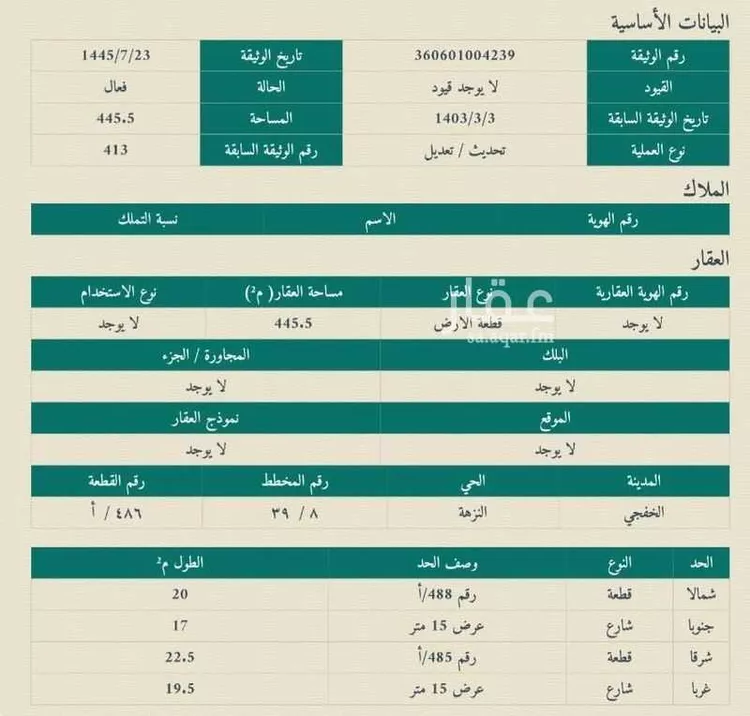 فيلا للبيع في شارع 5270502, حي النزهة, مدينة الخفجي, المنطقة الشرقية صورة 2