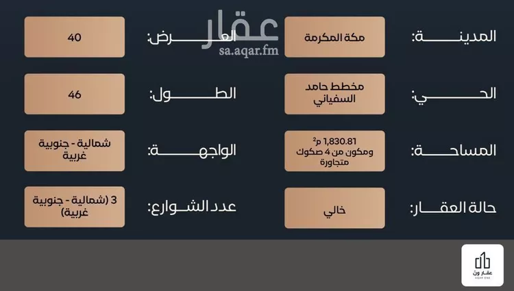 أرض للبيع في شارع الحج, حي وادي جليل, مدينة مكة المكرمة, منطقة مكة المكرمة صورة 3