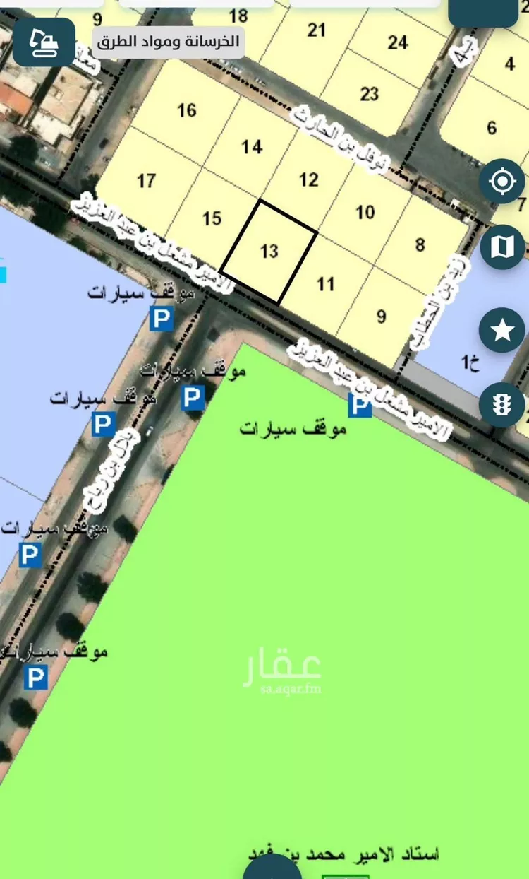 أرض للبيع في شارع الامير مشعل ابن عبدالعزيز, حي الأمير محمد بن سعود, مدينة الدمام, المنطقة الشرقية صورة 3