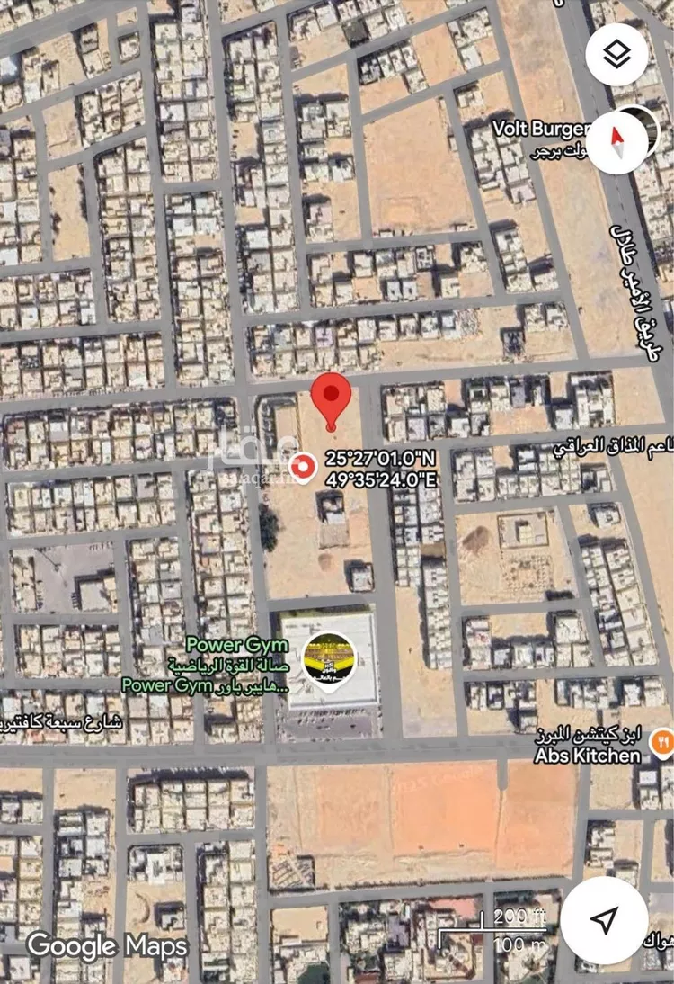 أرض للبيع في شارع جندب بن خالد بن سفيان, حي الراشدية الأول, مدينة الاحساء, المنطقة الشرقية صورة 2