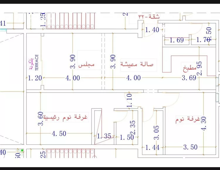 شقة للإيجار في شارع عبدالرحمن اللخمي, حي النرجس, مدينة الرياض, منطقة الرياض صورة 2