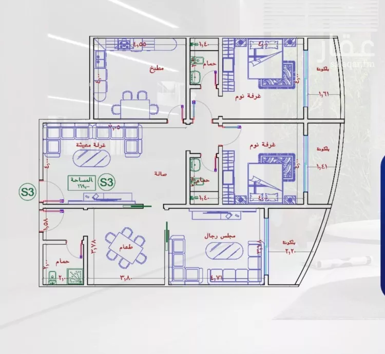 شقة للبيع في شارع أحمد بن عبد الرحمن الشهاب, حي الفيحاء, مدينة جدة, منطقة مكة المكرمة