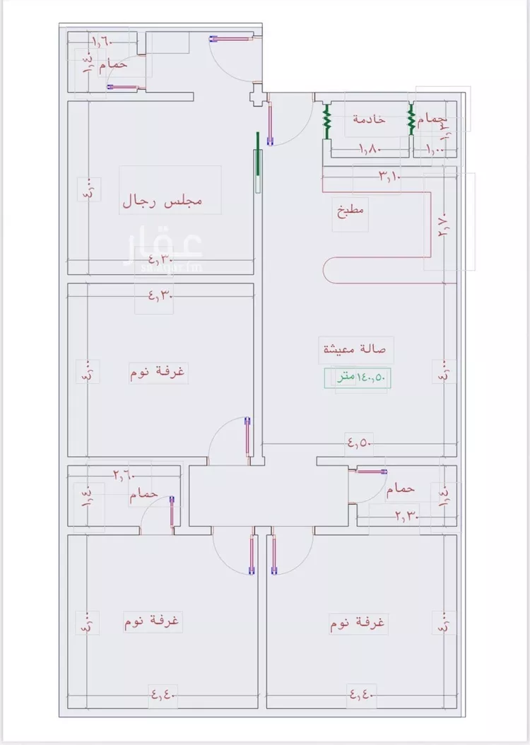 شقة للبيع في شارع عمر الخردلي, حي الجامعة, مدينة جدة, منطقة مكة المكرمة