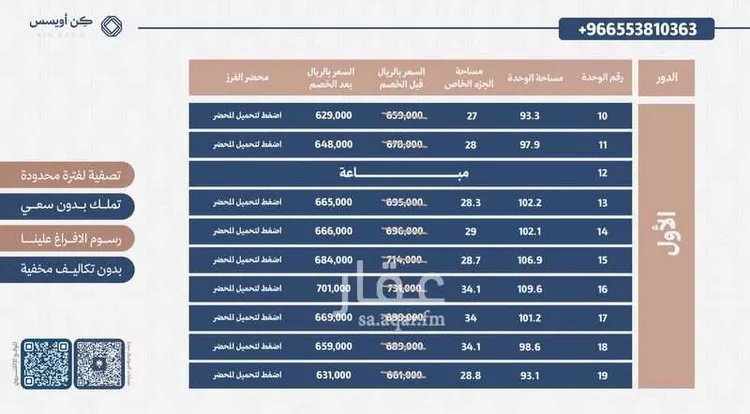 شقة للبيع في شارع الصابر, حي الفيحاء, مدينة الرياض, منطقة الرياض صورة 4