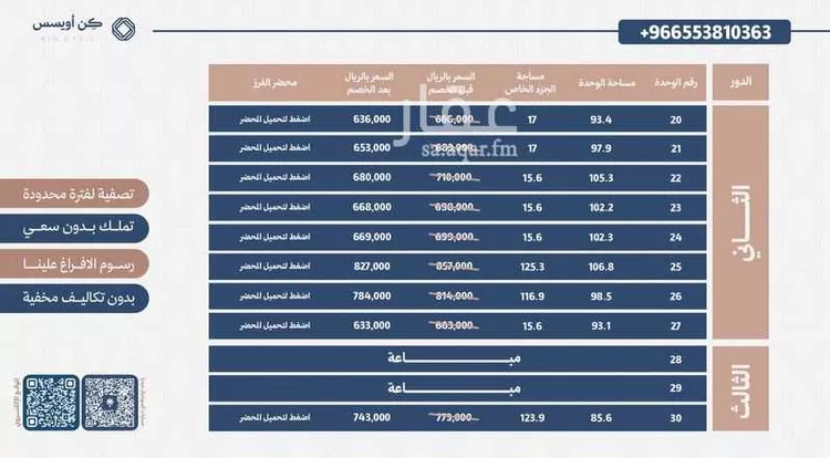 شقة للبيع في شارع الوادي الفارع, حي الفيحاء, مدينة الرياض, منطقة الرياض صورة 5