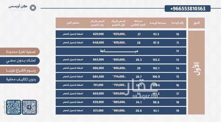 شقة للبيع في شارع سكاكا, حي الفيحاء, مدينة الرياض, منطقة الرياض صورة 4