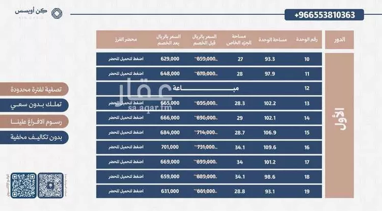شقة للبيع في شارع الجدين, حي الفيحاء, مدينة الرياض, منطقة الرياض صورة 4