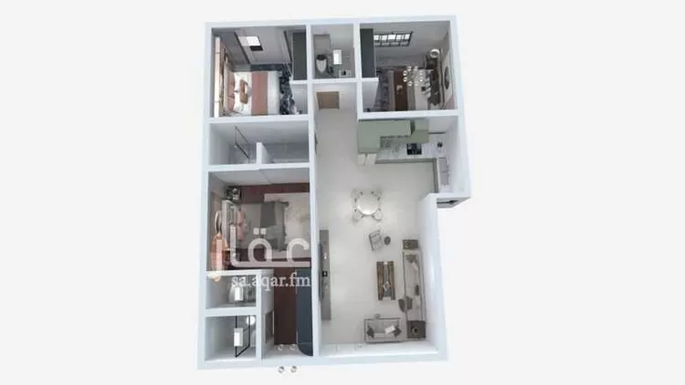 شقة للبيع في شارع الزرقة, حي الفيحاء, مدينة الرياض, منطقة الرياض صورة 2