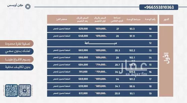شقة للبيع في شارع البارقة, حي الفيحاء, مدينة الرياض, منطقة الرياض صورة 4