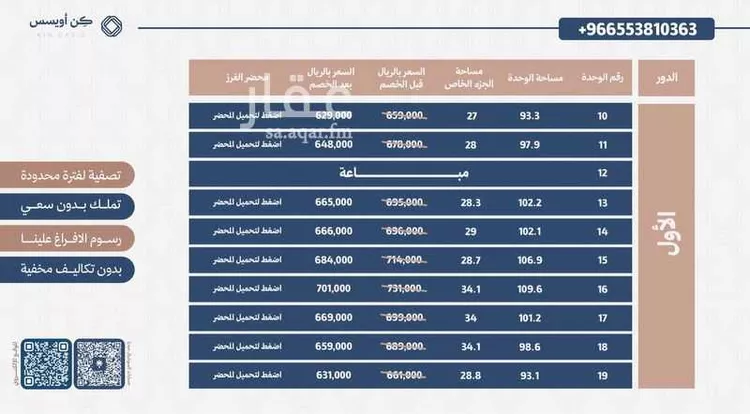 شقة للبيع في شارع البلدة, حي الفيحاء, مدينة الرياض, منطقة الرياض صورة 4