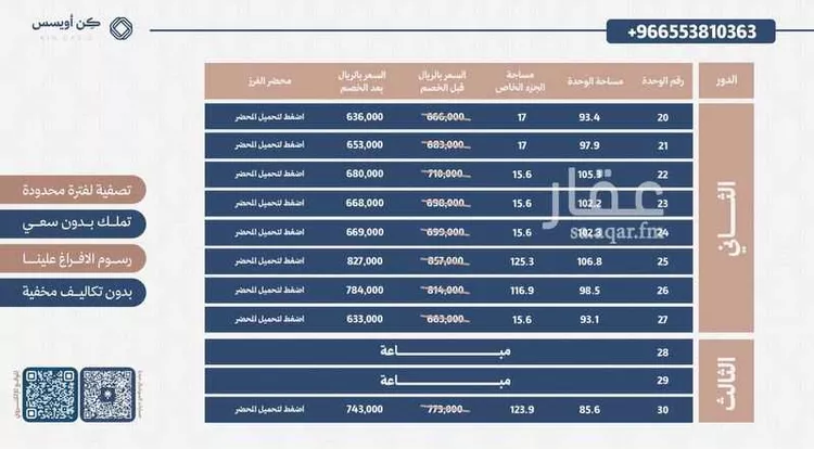 شقة للبيع في شارع جبل الحورة, حي الفيحاء, مدينة الرياض, منطقة الرياض صورة 5