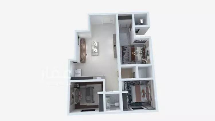 شقة للبيع في شارع الاقتصاد, حي الفيحاء, مدينة الرياض, منطقة الرياض صورة 2