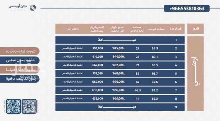 شقة للبيع في شارع الاقتصاد, حي الفيحاء, مدينة الرياض, منطقة الرياض صورة 3