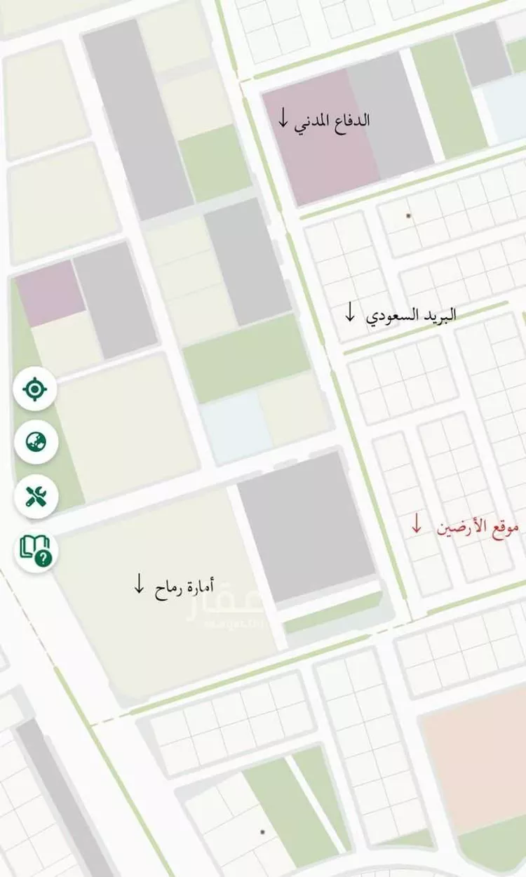 أرض للإيجار في شارع حمام الانف, حي حي مخطط  الاراضي الحكوميه, مدينة رماح, منطقة الرياض صورة 3