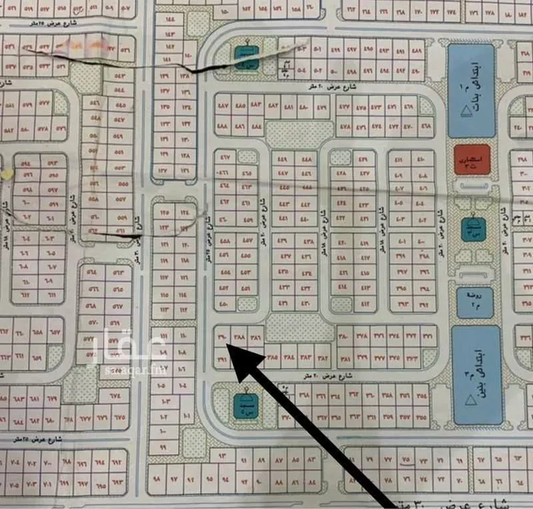 أرض للبيع في شارع أبو بكر الصديق, حي مخطط الربيع, مدينة شعبه نصاب, منطقة الحدود الشماليه