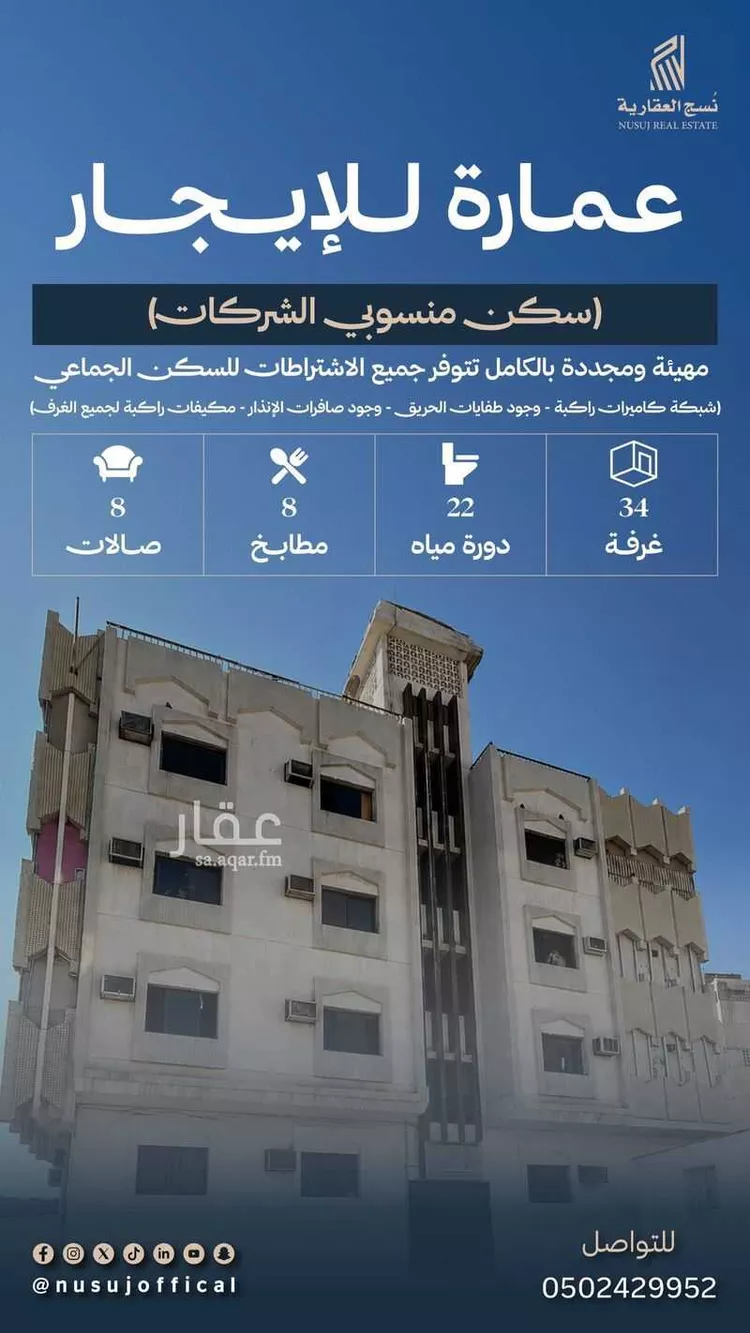 Building for Rent in Medina Bani Moawya