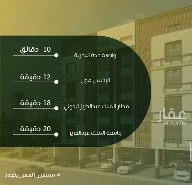شقة للبيع في شارع ابو سبره الجعفي, حي الزهراء, مدينة جدة, منطقة مكة المكرمة صورة 3