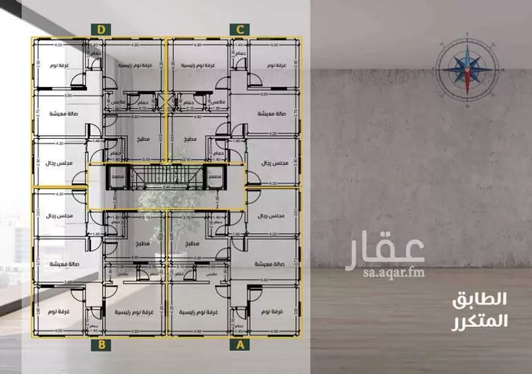 شقة للبيع في شارع ابو سبره الجعفي, حي الزهراء, مدينة جدة, منطقة مكة المكرمة صورة 2