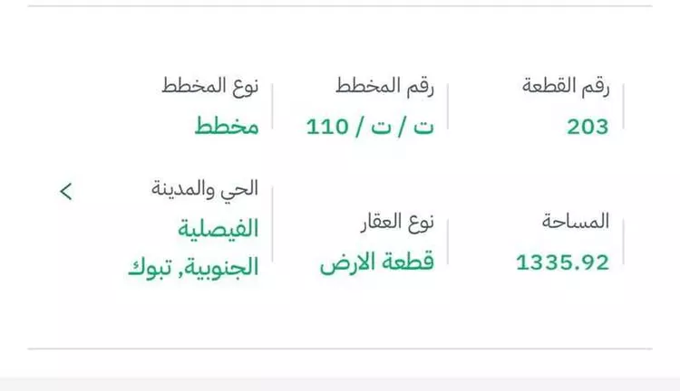 أرض للبيع في شارع 15880485, حي الفيصلية الجنوبية, مدينة تبوك, منطقة تبوك
