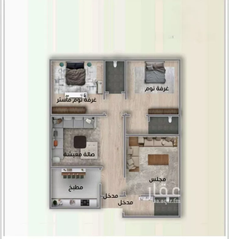 شقة للبيع في شارع العكرش, حي النزهة, مدينة جدة, منطقة مكة المكرمة صورة 5